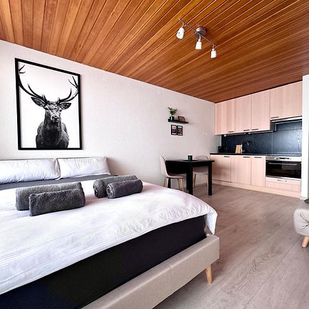 Studio Mit See- Und Bergblick Laax Εξωτερικό φωτογραφία