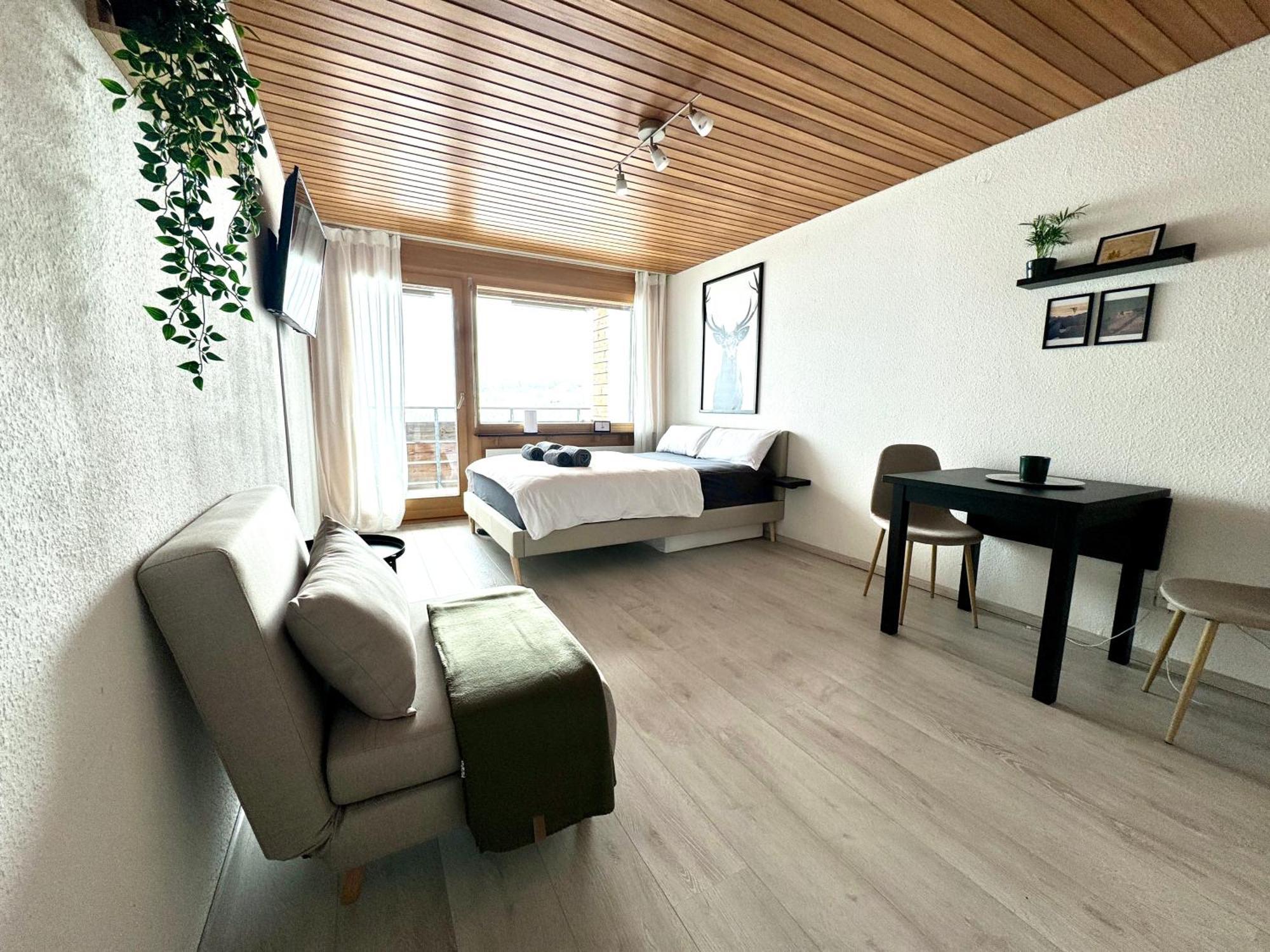 Studio Mit See- Und Bergblick Laax Εξωτερικό φωτογραφία