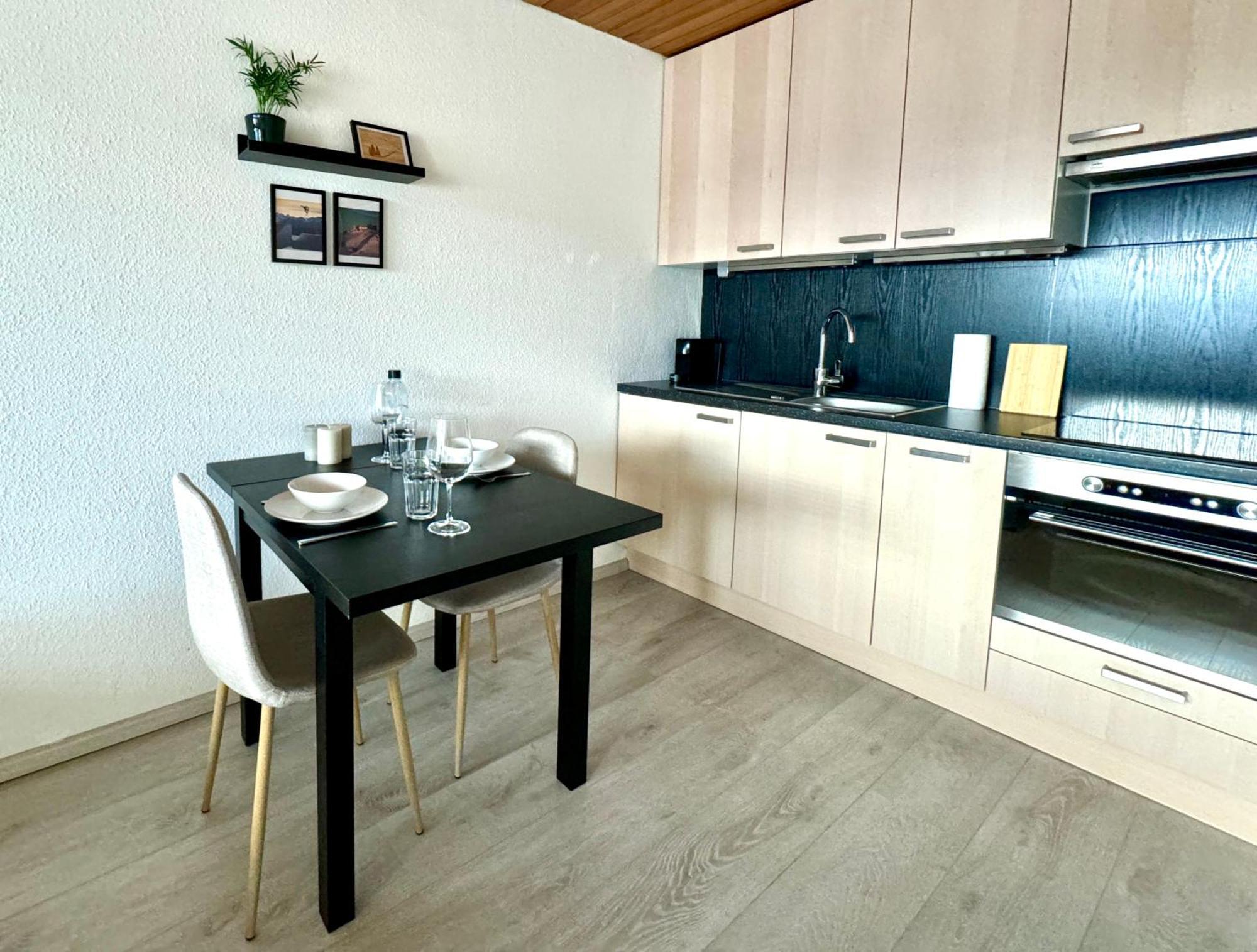 Studio Mit See- Und Bergblick Laax Εξωτερικό φωτογραφία